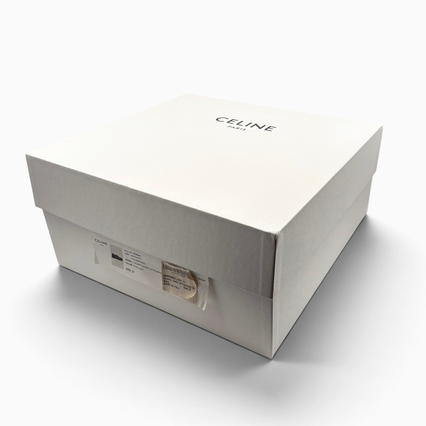 CELINE Margaret Loafer with Triomphe in Polished Bull