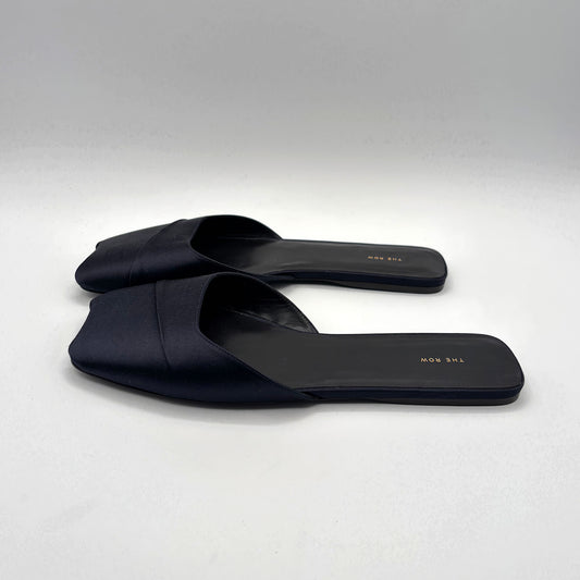 THE ROW Milla Satin Mules