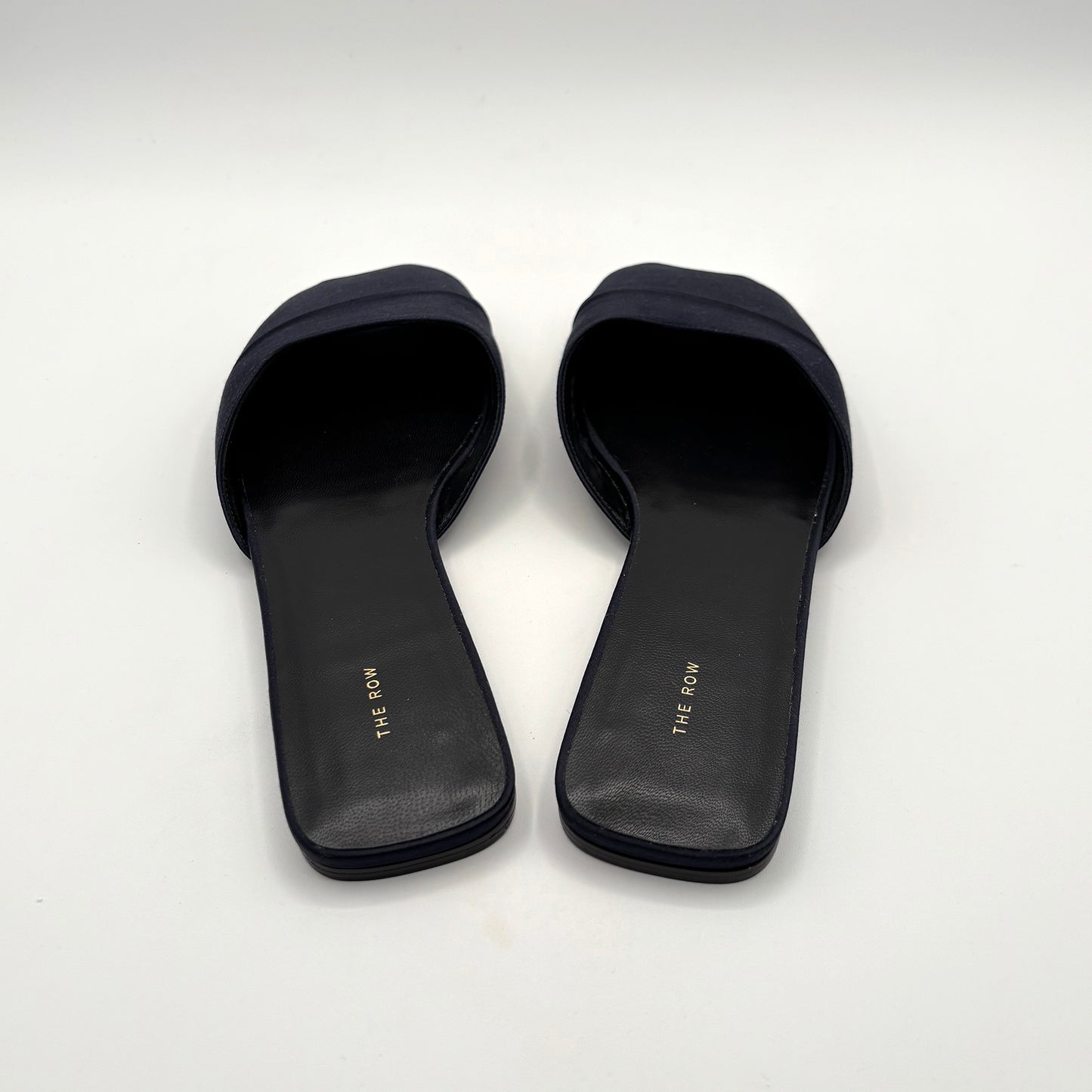 THE ROW Milla Satin Mules