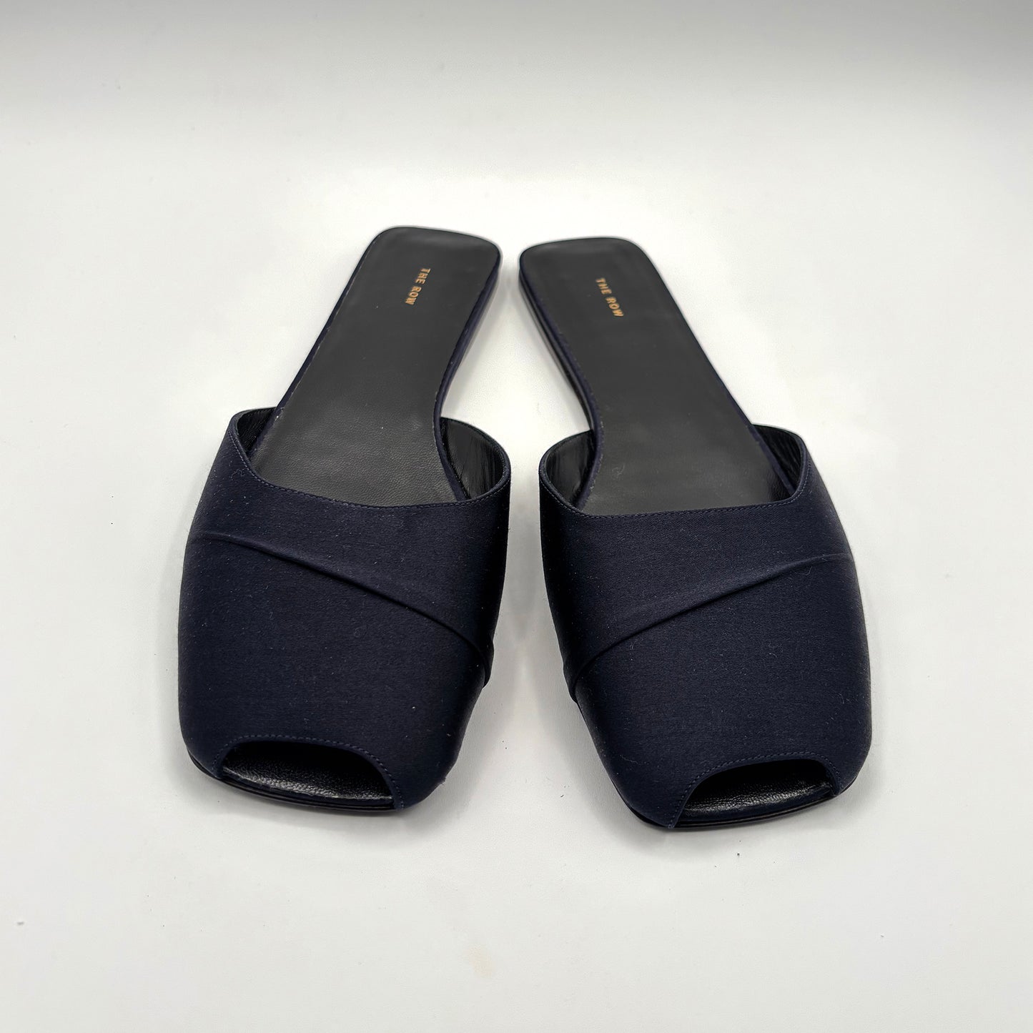 THE ROW Milla Satin Mules