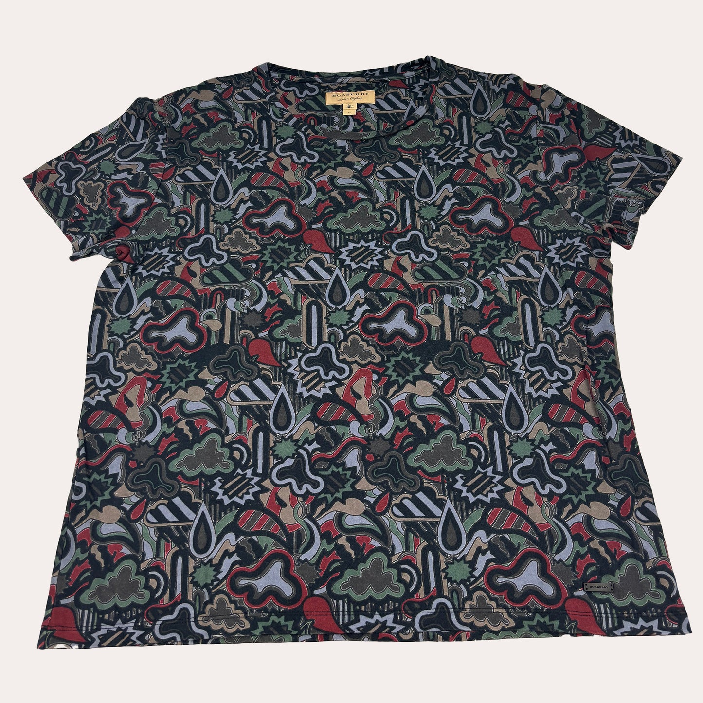 BURBERRY Short Sleeve Printed T Shirt