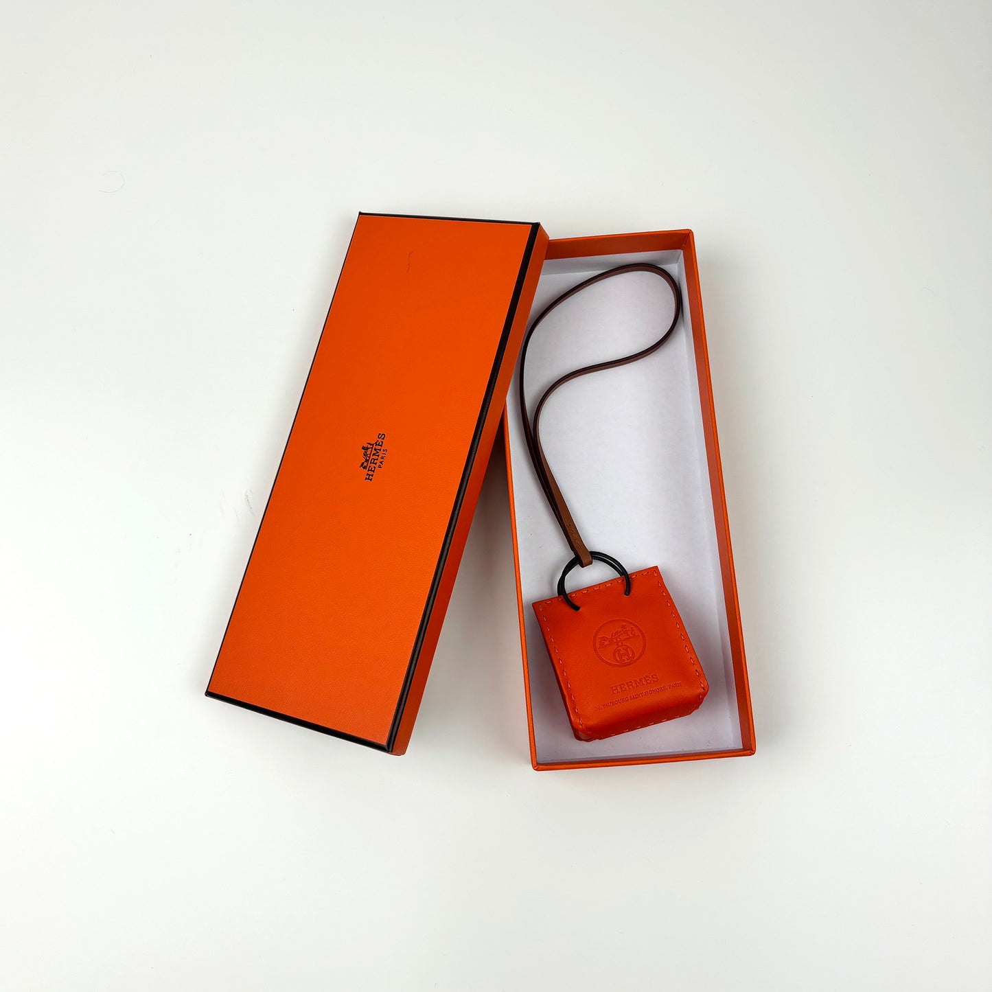 HERMÈS Shopping Bag Charm