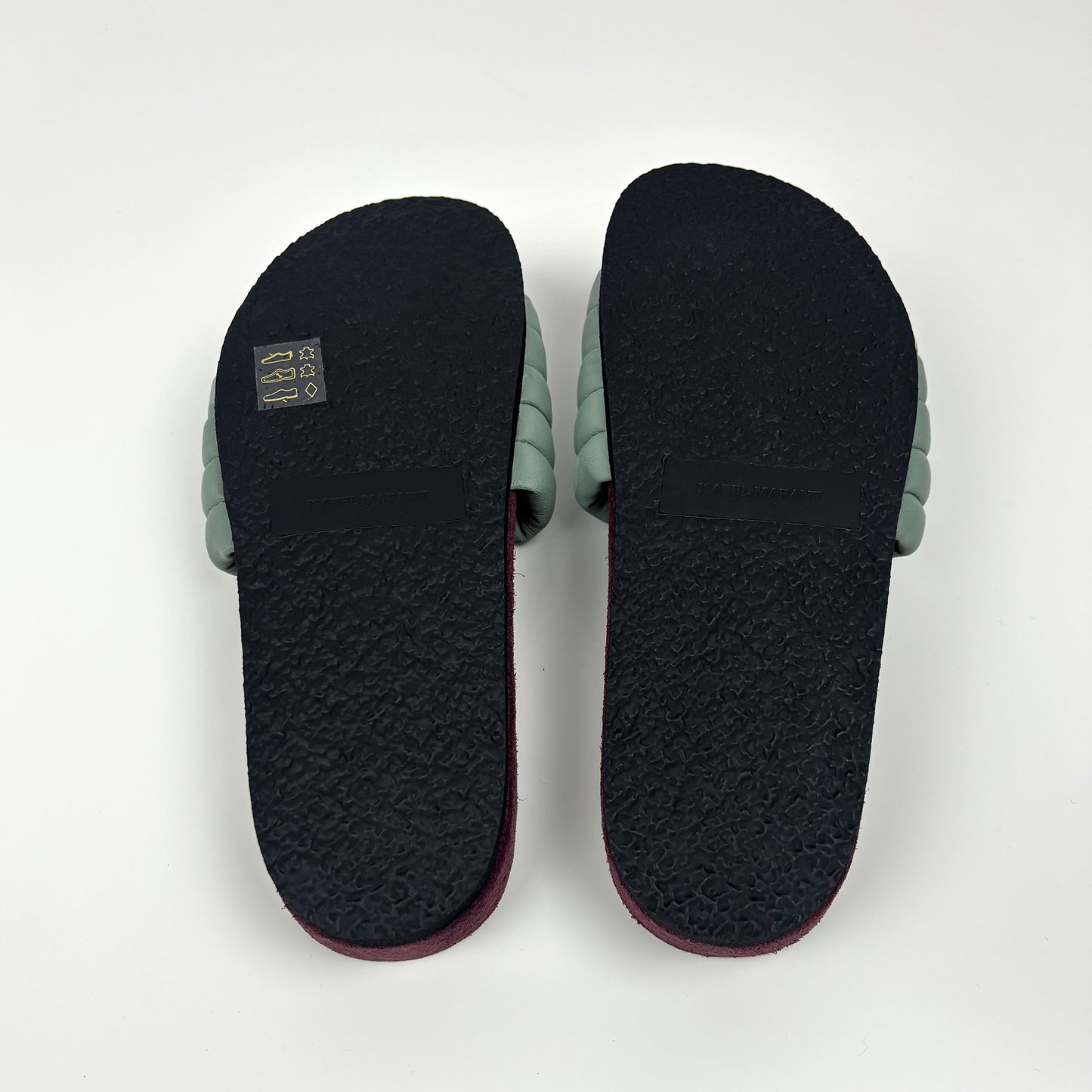 ISABEL MARANT Leather Printed Slides