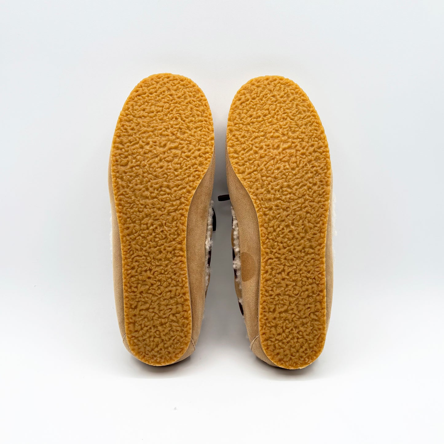 MIU MIU Suede Shearling Lined Loafers