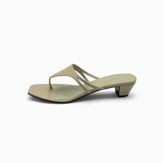 THE ROW Graphic Thong Kitten Sandals