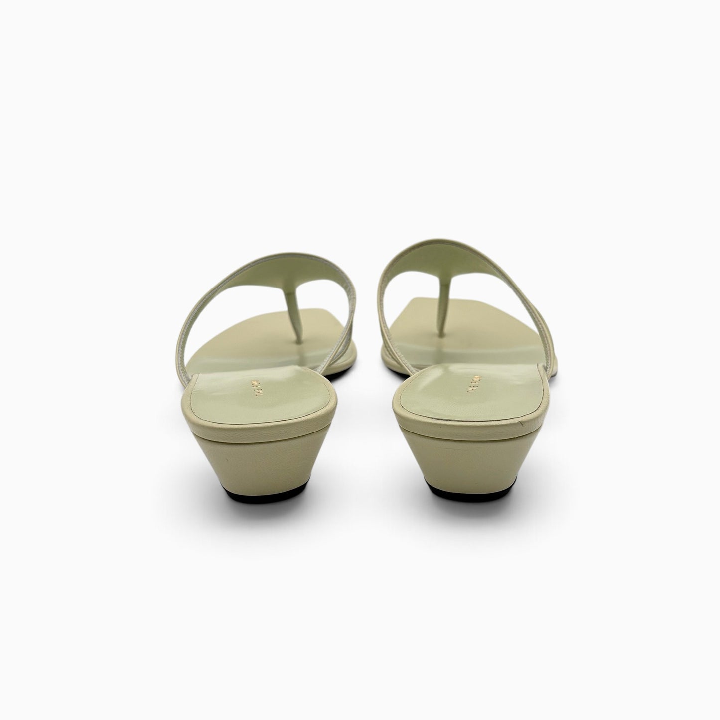THE ROW Graphic Thong Kitten Sandals