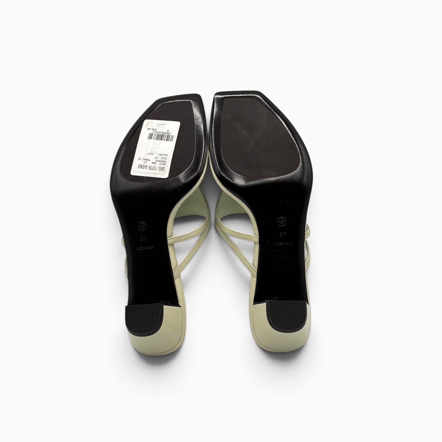 THE ROW Graphic Thong Kitten Sandals