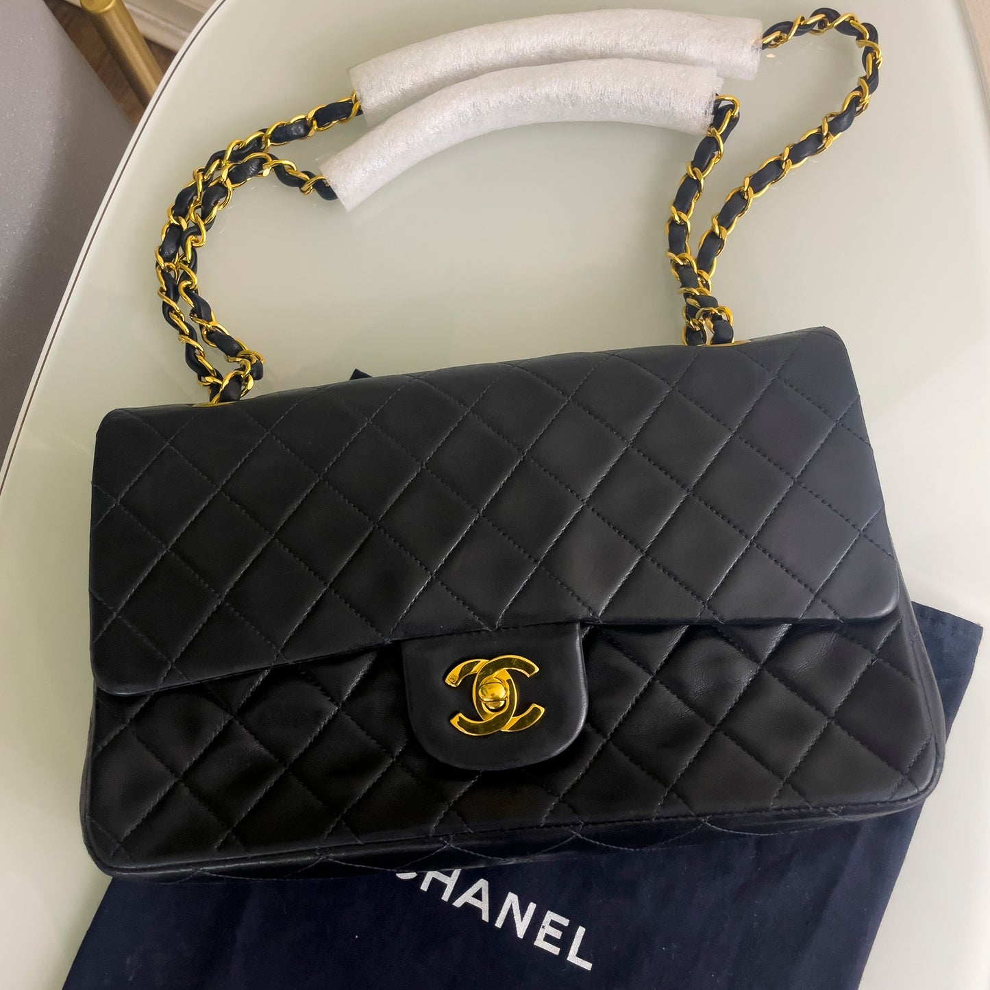 CHANEL Vintage Classic Medium Double Flap Bag